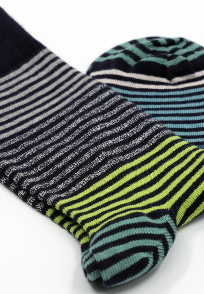 Șosete Bărbătești Organice Fără Cusătură,in dungi ,Engros